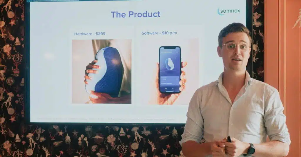 Julian Jagtenberg Somnox Rise Techleap